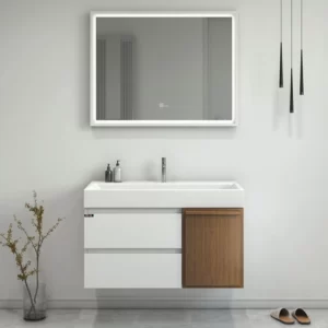 روشویی لوکس به همراه کابینت کشودار