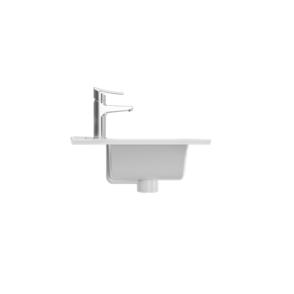 روشویی روکابینتی سرامیکی دافنه از برند چینی کرد در دو سایز 60 و 70