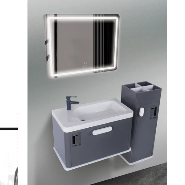 روشویی کابینتی میکائیل کابین با طراحی ارگونومیک