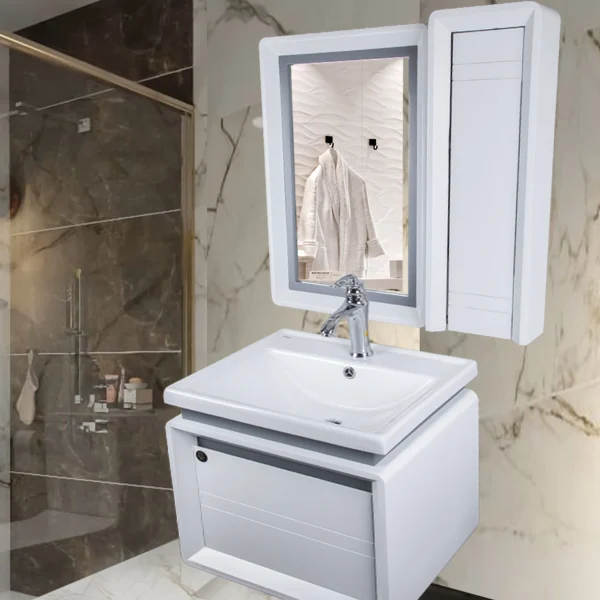 فولست دیواری معمولی رنگ سفید مدل 922 از برند میکائیل کابین دارای باکس