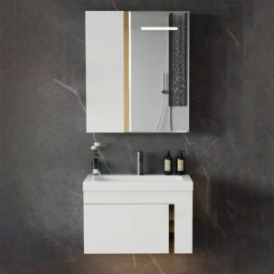 روشویی دیواری با آینه داروخانه ای