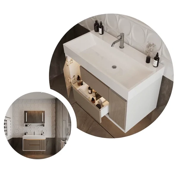 فولست روشویی کابینت دار لوکس لاروس