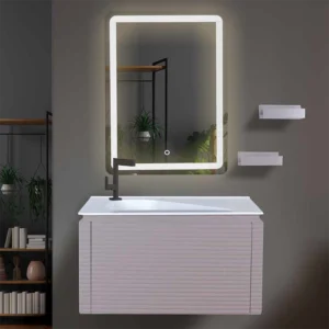 فولست روشویی کابینتی آدنیس به همراه آینه سندبلاست