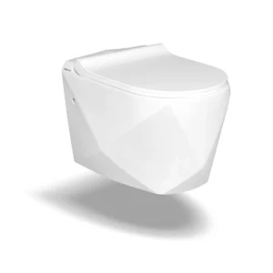 توالت فرنگی وال هنگ یا طراحی الماسی