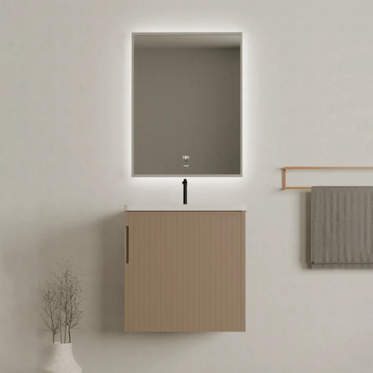 فولست روشویی کورین همراه با آینه بک لایت ضد بخار