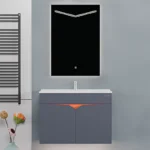 فولست روشویی لاکچری همراه با آینه بک لایت لمسی