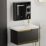 فولست روشویی لاکچری به همراه آینه داروخانه ای