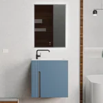 روشویی کابینتی لوکس همراه با کاسه کورین توکار