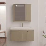 فولست روشویی کابینتی به همراه آینه باکس