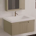 فولست روشویی کابینتی به همراه آینه باکس