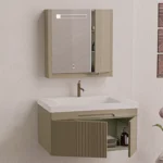 فولست روشویی کابینتی به همراه آینه باکس