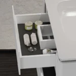 فولست روشویی به همراه آینه سندبلاست شده