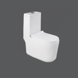 توالت فرنگی یک تکه با فلاشینگ واش داون