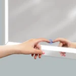 آینه دستشویی سندبلاست شده