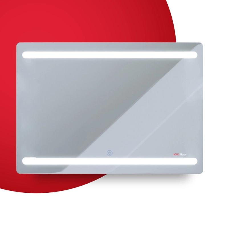 آینه دستشویی چراغدار آوا تیپ دو kwc آینه اوا تیپ ۲ ترکیبی از زیبایی و فناوری