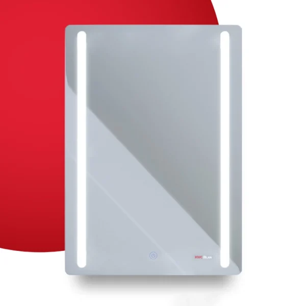 آینه تیپ ۴ همراه با نور لمسی، LED کم‌مصرف و آرایش حرفه‌ای