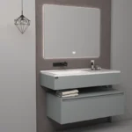 فولست روشویی کابینتی لاکچری با کاسه صاف