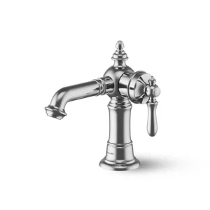 شیر روشویی مدرن با بدنه برنجی