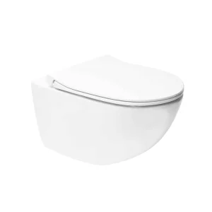 توالت فرنگی دیواری به همراه شیر خودشور