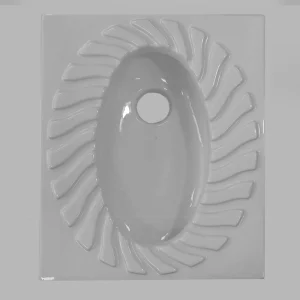 کاسه توالت ایرانی سرامیکی با کیفیت بالا