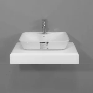 کاسه روشویی چینی هما گاتریا، ترکیبی از سادگی و ظرافت با کیفیتی ماندگار