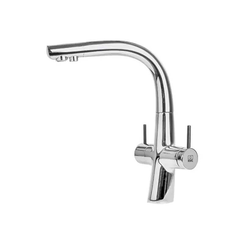 شیر ظرفشویی دو منظوره KWC مدل زو با طراحی ارگونومیک