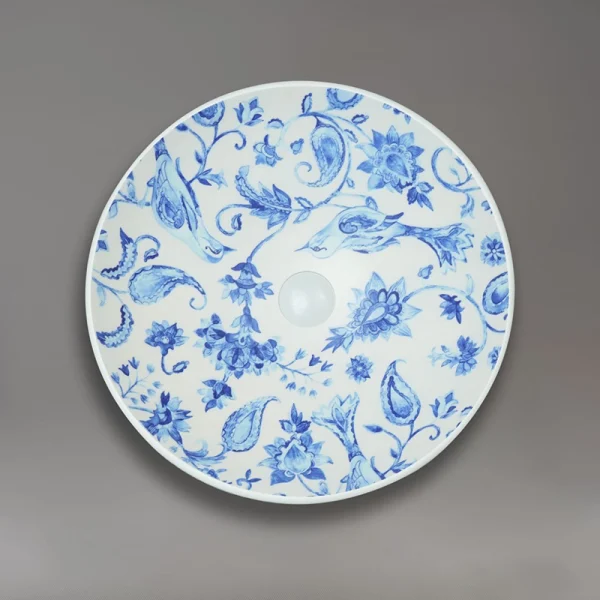 کاسه روشویی گرانیسی فلورنس کد gb1133 با طراحی خاص