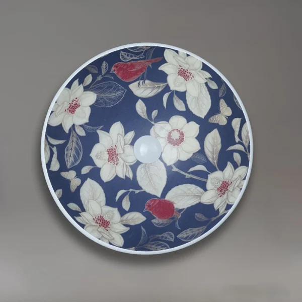 سنگ روشویی مارمونایت GB1137 گرانیسی با طراحی هنری و رنگ سرمه‌ای زیبا