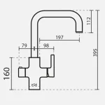 شیر آب بویلر سول با طراحی ارگونومیک