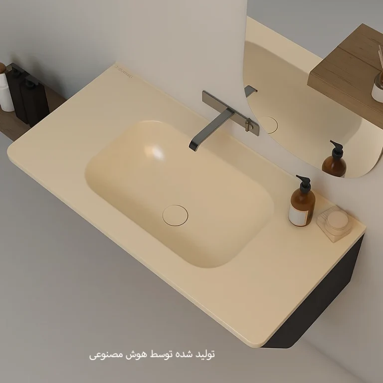 کاسه روشویی فلت با عمق مناسب شستشو