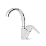 شیر آشپزخانه پاریس کروم با ظاهر براق و کیفیت ساخت بالا