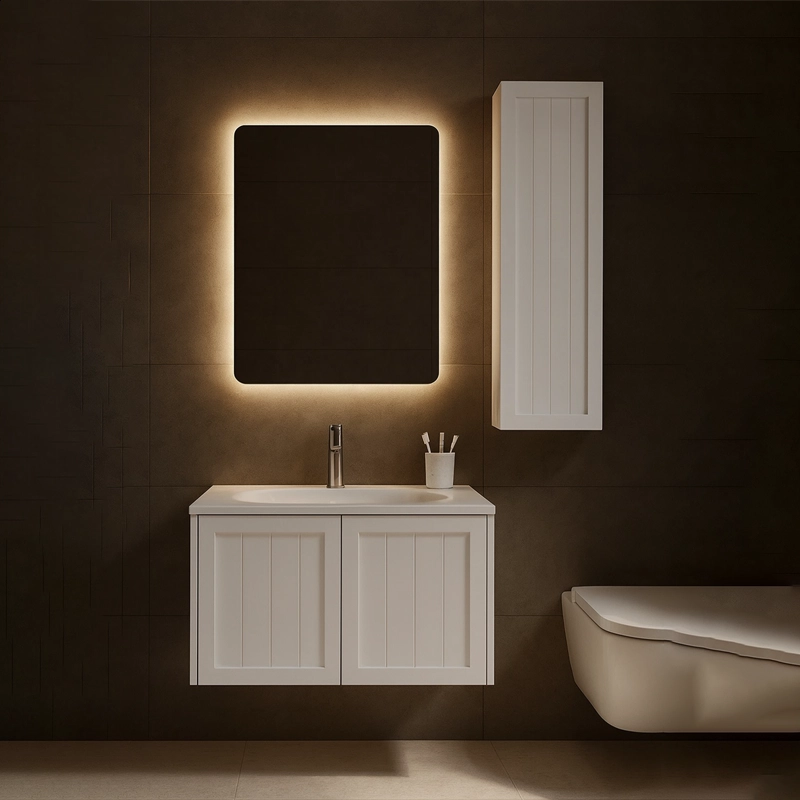 روشویی کابینتی pvc با طراحی مدرن