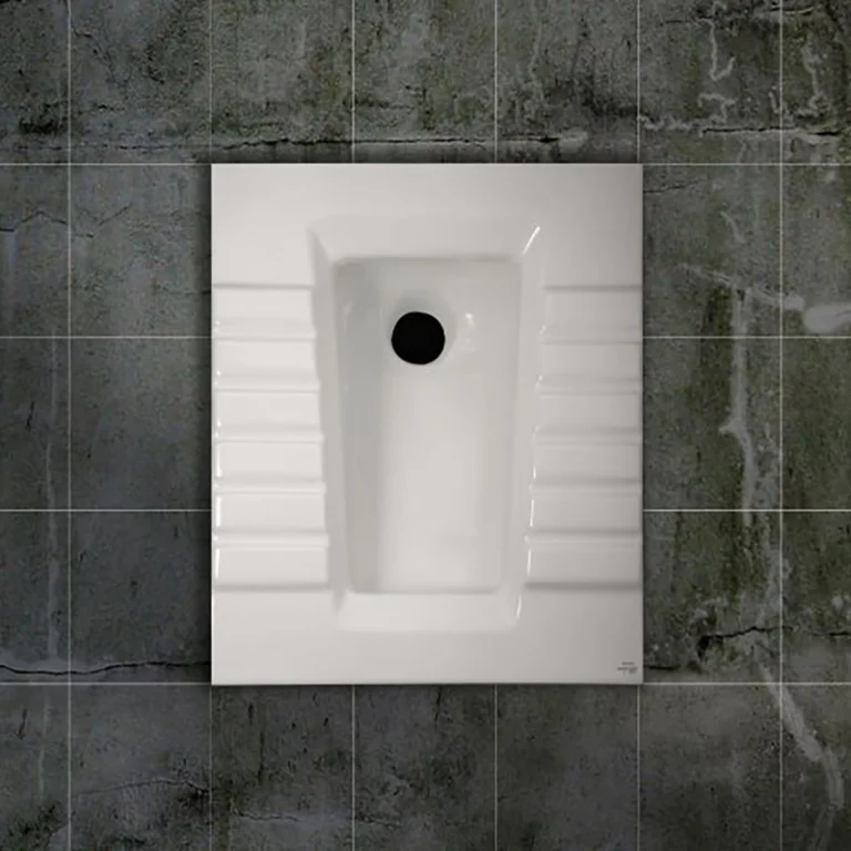 توالت زمینی سرامیکی با لعاب ضد لک و کیفیت بالا