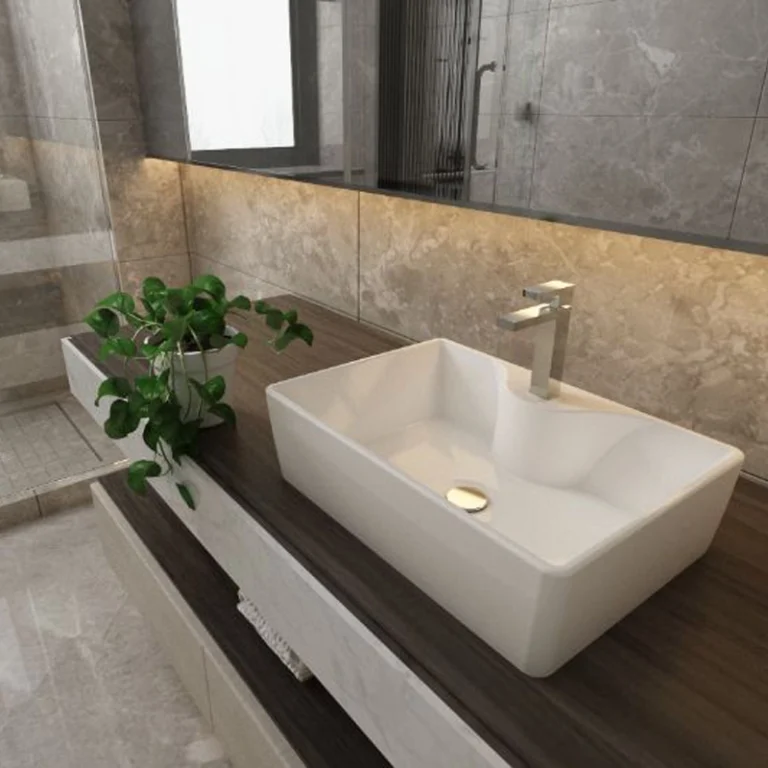 کاسه روشویی سرامیکی روکار پینتو