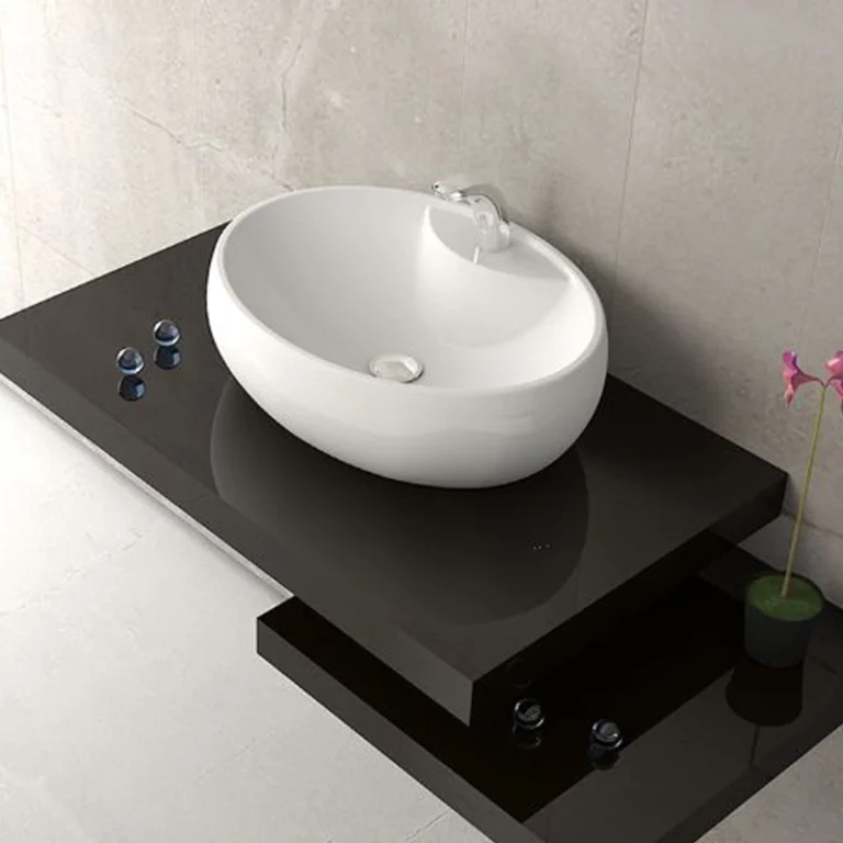 کاسه روشویی سرامیکی روکار مدل پلاتوس