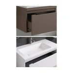 روشویی دیواری کابینتی پی وی سی