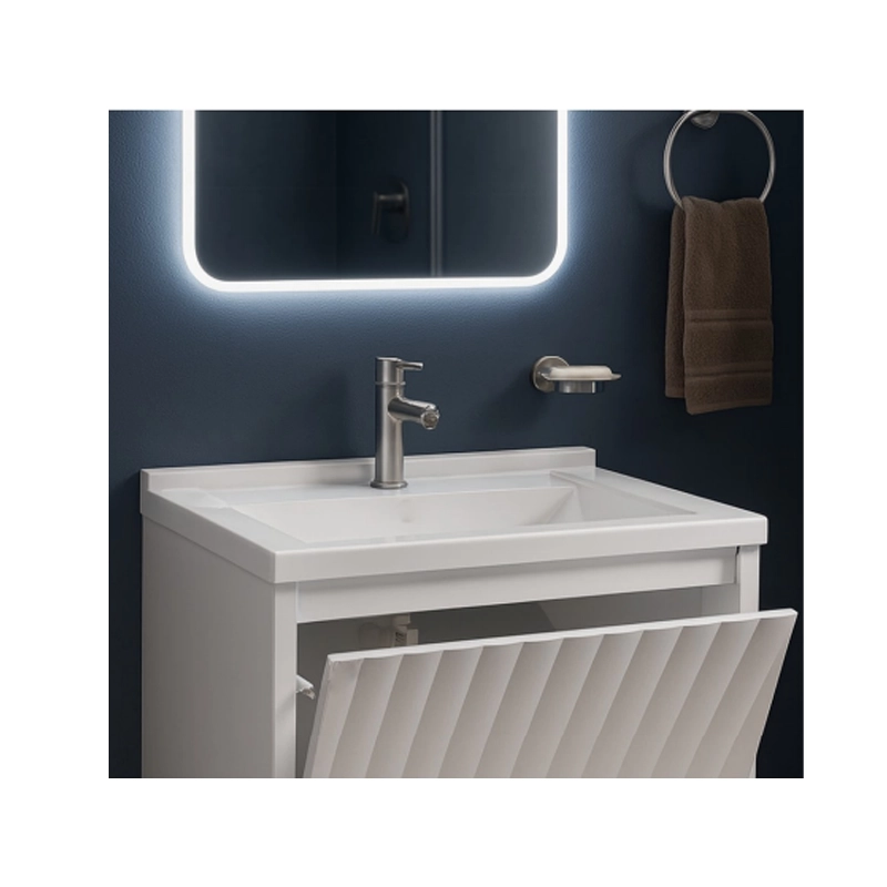 کابینت روشویی دیواری با طراحی خاص