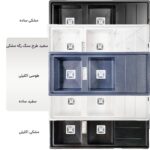سینک ظرفشویی توکار گرانیتی درسا با طراحی جدید