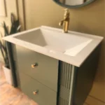 قیمت روشویی کابینت دار پی وی سی با طراحی کلاسیک