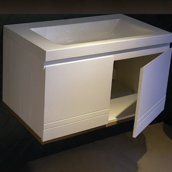 قیمت روشویی کابینتی pvc با طراحی کلاسیک