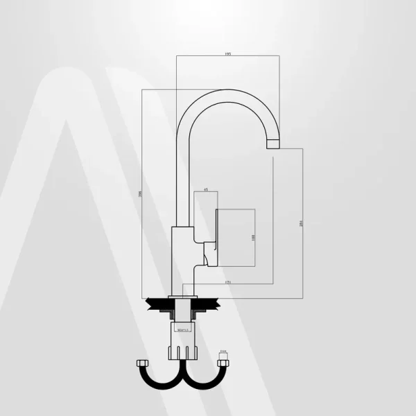 قیمت شیر ظرفشویی آشپزخانه ونتو با طراحی مدرن
