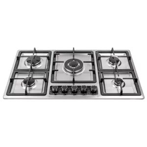 خرید آنلاین گاز رومیزی استیل شیشه درسا مدل DG2302-5M
